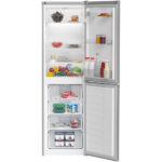 Beko CCFM4582S Frost Free Fridge Freezer Silver - Image 2