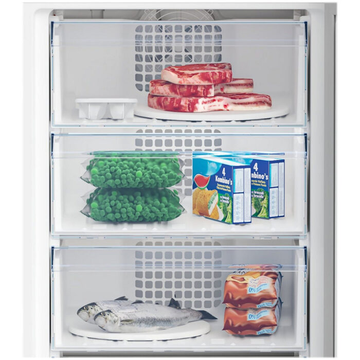 Beko CCFM4582S Frost Free Fridge Freezer Silver - Image 7