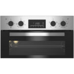 Beko CDFY22309X 60cm Built In Double Oven Stainless Steel - Image 4