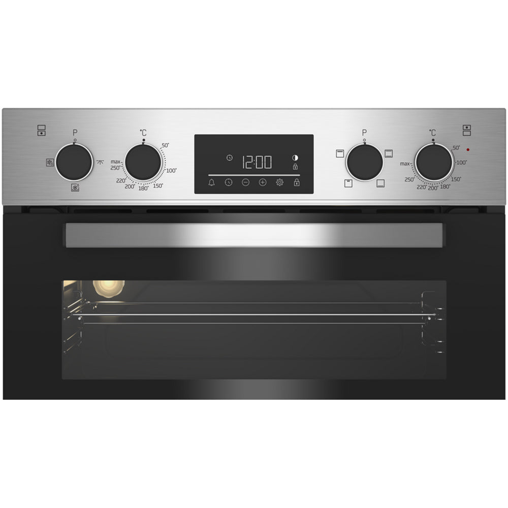 beko-cdfy22309x-60cm-built-in-double-oven-stainless-steel-1082388778 Beko CDFY22309X 60cm Built In Double Oven Stainless Steel - Image 4