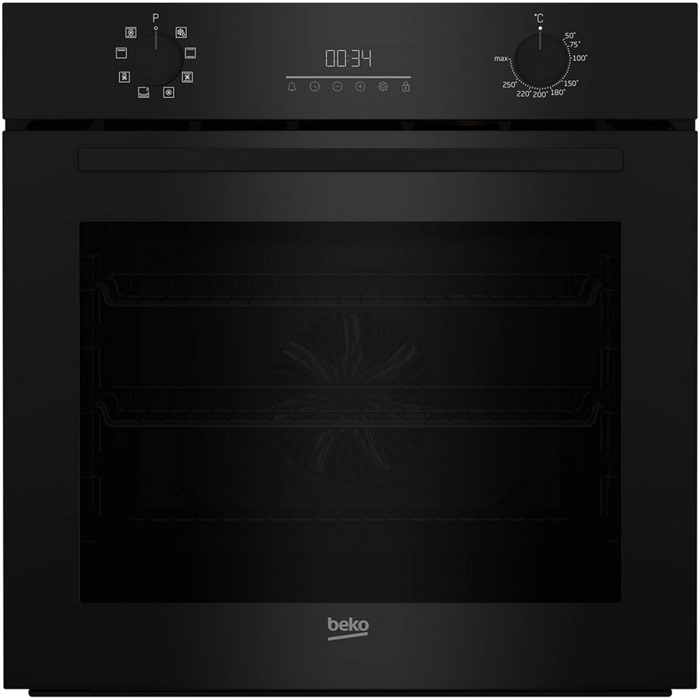beko-cimd91b-60cm-built-in-electric-single-oven-black-1172614142 Beko CIMD91B 60cm Built In Electric Single Oven Black - Image 1