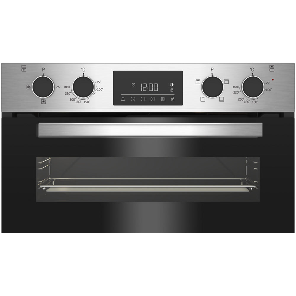 beko-ctfy22309x-59-4cm-built-under-electric-double-oven-stainless-steel-1082388920 Beko CTFY22309X 59.4cm Built under Electric Double Oven - Stainless Steel - Image 3