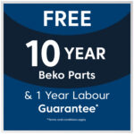 Beko EDC634S 60cm Double Oven Electric Cooker with Ceramic Hob - Silver - Image 7