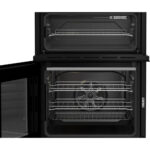 Beko EDC6731S 60cm Double Oven Electric Cooker with Vitroceramic Hob Silver - Image 5