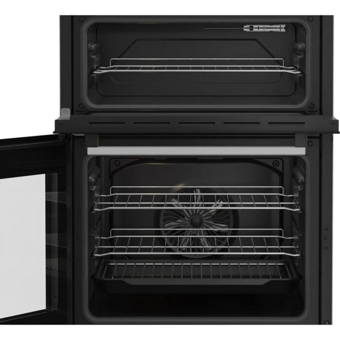 Beko EDC6731W 60cm Double Oven Electric Cooker with Vitroceramic Hob White - Image 5