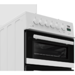 Beko EDG507W Freestanding Double Oven Gas Cooker with Gas Hob White - Image 6