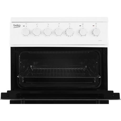 beko-edp503w-50cm-electric-double-oven-with-grill-cooker-white-1082389091 Beko EDP503W 50cm Electric Double Oven with Grill Cooker White - Image 5
