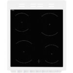 Beko EDVC503W 50cm Electric Double Oven with Ceramic Hob - White - Image 2