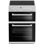 Beko ETC611W 60cm Oven Electric Cooker with Ceramic Hob White