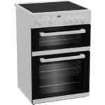 Beko ETC611W 60cm Oven Electric Cooker with Ceramic Hob White - Image 3