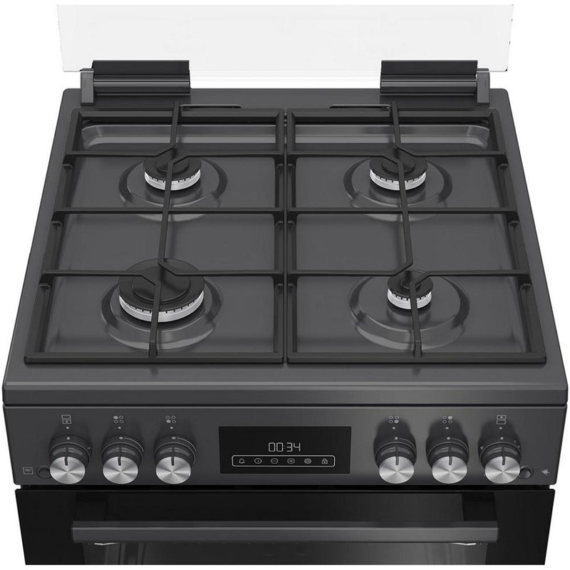 blomberg-ggrn655n-60cm-freestanding-double-oven-gas-cooker-anthracite-1082389956 Blomberg GGRN655N 60cm Freestanding Double Oven Gas Cooker Anthracite - Image 5