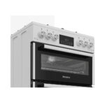 Blomberg GGRN655W 60cm Freestanding Double Oven Gas Cooker White - Image 3