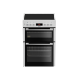 Blomberg HKN65W 60cm Electric Double Oven with Ceramic Hob White