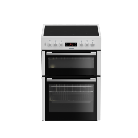 blomberg-hkn65w-60cm-electric-double-oven-with-ceramic-hob-white-1082390045 Blomberg HKN65W 60cm Electric Double Oven with Ceramic Hob White - Image 1