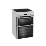 Blomberg HKN65W 60cm Electric Double Oven with Ceramic Hob White - Image 2