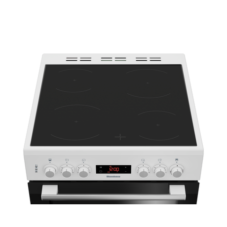 blomberg-hkn65w-60cm-electric-double-oven-with-ceramic-hob-white-1082390054 Blomberg HKN65W 60cm Electric Double Oven with Ceramic Hob White - Image 4