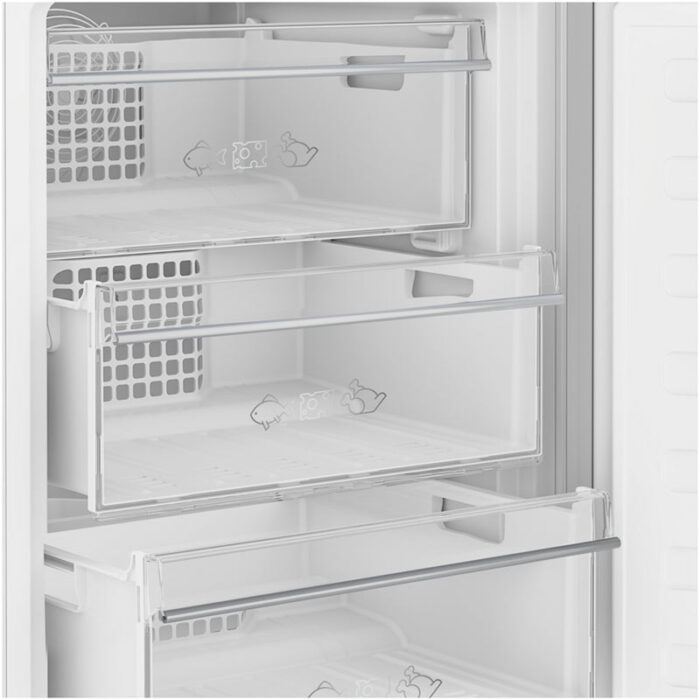 Blomberg KGM4524 54cm Frost Free Fridge Freezer White - Image 7