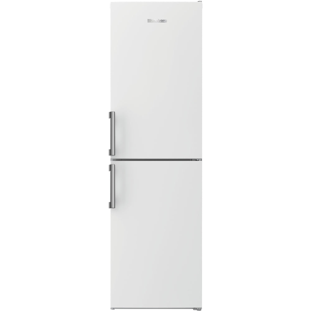 blomberg-kgm4574v-frost-free-fridge-freezer-white-white-1082390120 Blomberg KGM4574V Frost Free Fridge Freezer White - Image 1