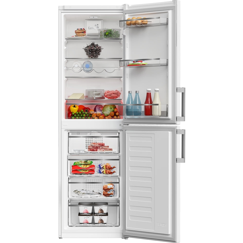 blomberg-kgm4574v-frost-free-fridge-freezer-white-white-1082390125 Blomberg KGM4574V Frost Free Fridge Freezer White - Image 4