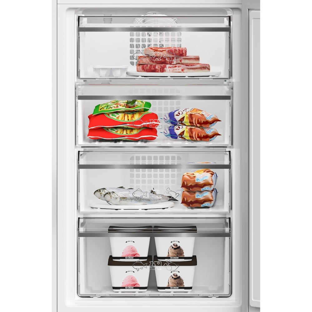 blomberg-kgm4574v-frost-free-fridge-freezer-white-white-1082390141 Blomberg KGM4574V Frost Free Fridge Freezer White - Image 11
