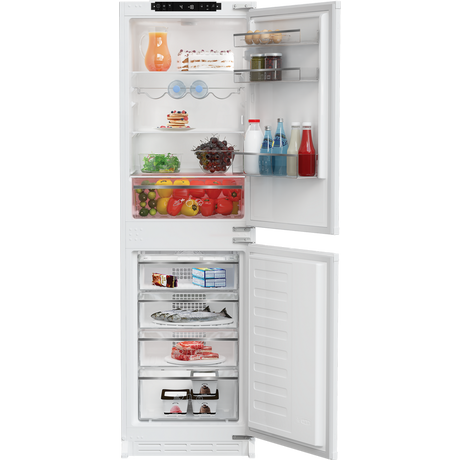 blomberg-kne4564evi-frost-free-integrated-fridge-freezer-1082390253 Blomberg KNE4564EVI Frost Free Integrated Fridge Freezer - Image 1