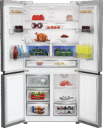 Blomberg KQD114VPX American Style Fridge Freezer Stainless Steel - Image 2