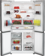 Blomberg KQD114VPX American Style Fridge Freezer Stainless Steel - Image 3