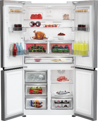 blomberg-kqd114vpx-american-style-fridge-freezer-stainless-steel-1082390265 Blomberg KQD114VPX American Style Fridge Freezer Stainless Steel - Image 3
