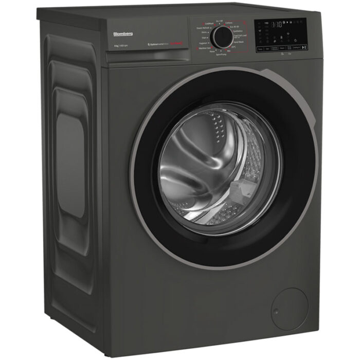 Blomberg LWA18461G 8kg 1400 Spin Washing Machine Graphite - Image 2
