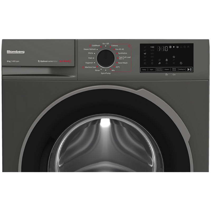 blomberg-lwa18461g-8kg-1400-spin-washing-machine-graphite-1082390571 Blomberg LWA18461G 8kg 1400 Spin Washing Machine Graphite - Image 6