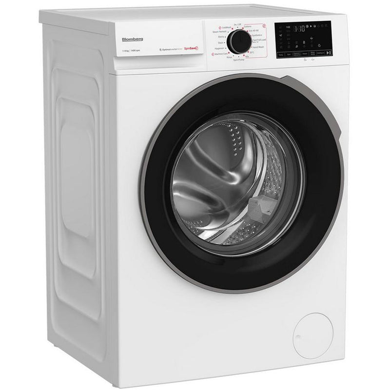 blomberg-lwa18461w-8kg-1400-spin-washing-machine-white-1082390578 Blomberg LWA18461W 8kg 1400 Spin Washing Machine - White - Image 2