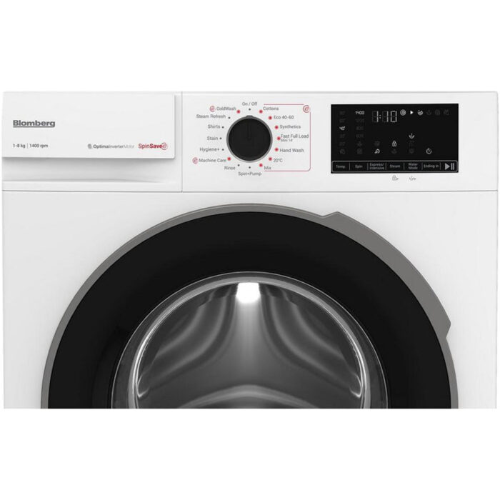 Blomberg LWA18461W 8kg 1400 Spin Washing Machine - White - Image 6