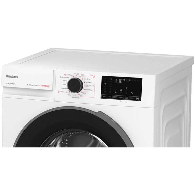 blomberg-lwa210461w-10kg-1400-spin-washing-machine-white-1082390599 Blomberg LWA210461W 10kg 1400 spin Washing Machine White - Image 6