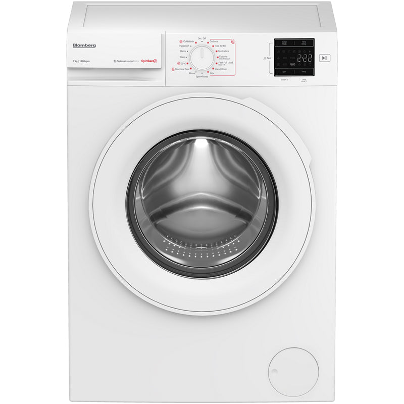 blomberg-lwa27461w-7kg-1400-spin-washing-machine-white-1082390605 Blomberg LWA27461W 7kg 1400 Spin Washing Machine White - Image 1