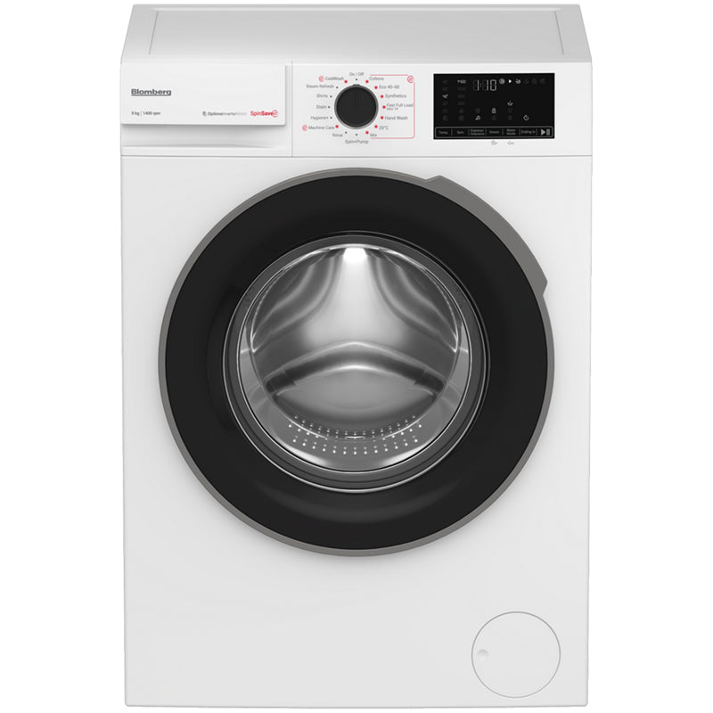 blomberg-lwa29461w-9kg-1400-spin-washing-machine-white-1082390619 Blomberg LWA29461W 9kg 1400 Spin Washing Machine White - Image 1