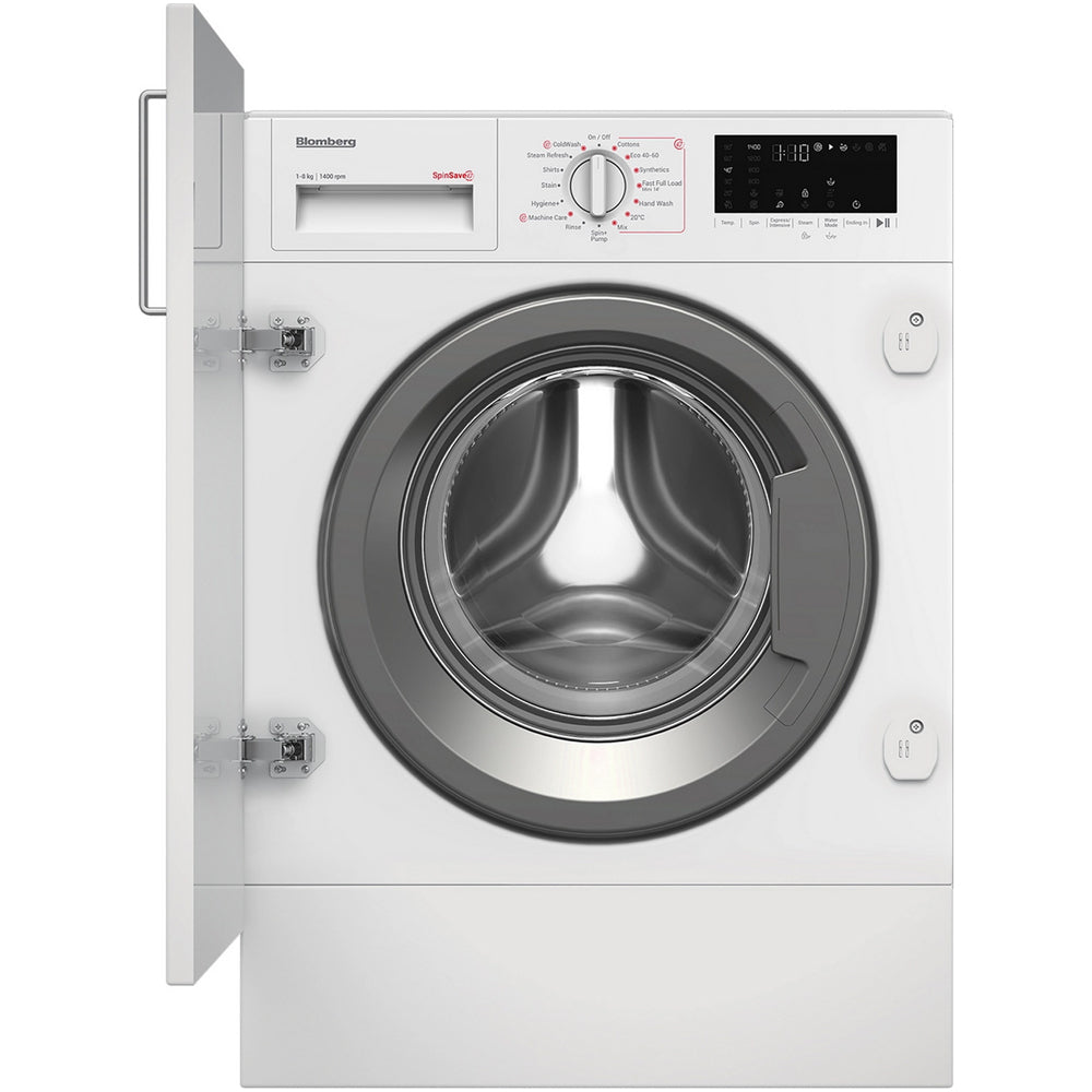 blomberg-lwi284421-8kg-1400-spin-built-in-washing-machine-1168379671 Blomberg LWI284421 8kg 1400 Spin Built in Washing Machine - Image 1