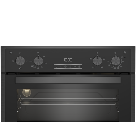 blomberg-rodn9202dx-built-in-electric-double-oven-dark-steel-1082390934 Blomberg RODN9202DX Built In Electric Double Oven Dark Steel - Image 2
