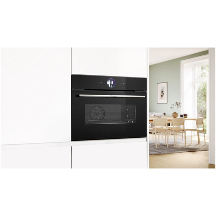 Bosch CSG7361B1 47L Series 8 Built-In Steam Combi Oven Black - A Rated - Image 7