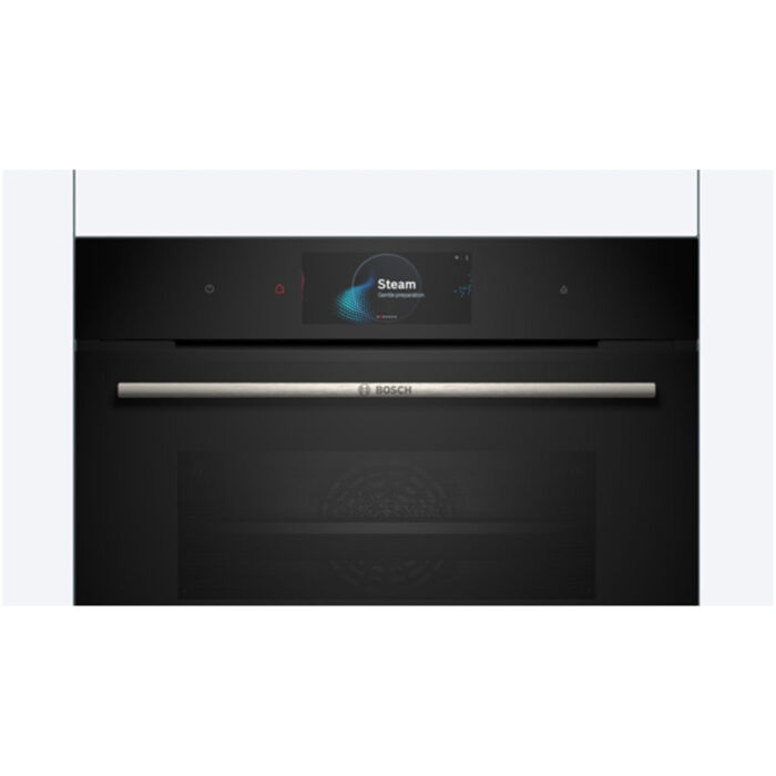 Bosch CSG7584B1 Series 8 47L Built-in compact oven with Steam Function Black - A+ Rated - Image 3