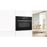 Bosch CSG7584B1 Series 8 47L Built-in compact oven with Steam Function Black - A+ Rated - Image 7