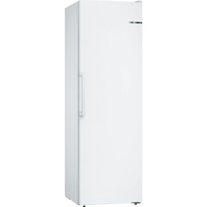 Bosch GSN36VWEPG Series 4 186cm High Freestanding Frost Free Upright Freezer White - Image 1