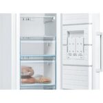 Bosch GSN36VWEPG Series 4 186cm High Freestanding Frost Free Upright Freezer White - Image 4