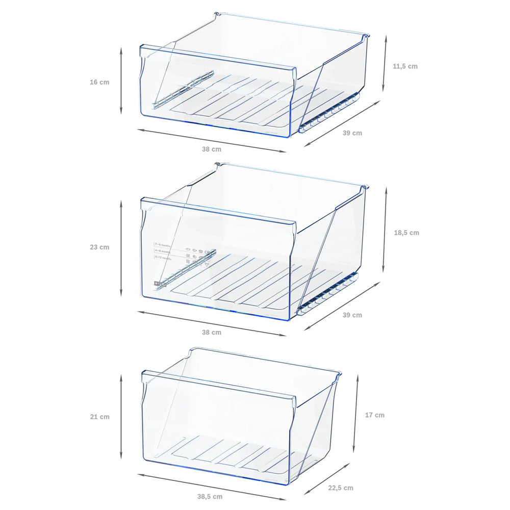 bosch-gtv15nwebg-series-2-freestanding-undercounter-freezer-white-e-rated-1177503393 Bosch GTV15NWEBG Series 2 Freestanding Undercounter Freezer White - E Rated - Image 3