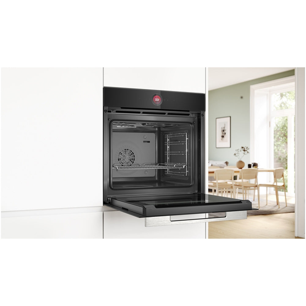 bosch-hbg7341b1b-60cm-series-8-catalyic-electric-built-in-single-oven-with-air-fry-function-in-black-1168119390 Bosch HBG7341B1B 60cm Series 8 Catalyic Electric Built in Single Oven with Air Fry Function in Black - Image 6