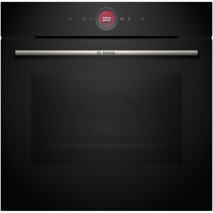 Bosch HBG7341B1B 60cm Series 8 Catalyic Electric Built in Single Oven with Air Fry Function in Black - Image 1