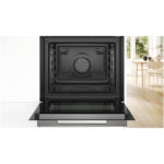Bosch HBG7764B1B 60cm Series 8 Pyrolytic Electric Built in Single Oven with Air Fry Funtion in Black - Image 2