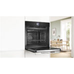 Bosch HBG7764B1B 60cm Series 8 Pyrolytic Electric Built in Single Oven with Air Fry Funtion in Black - Image 5