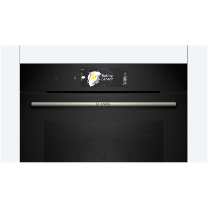 Bosch HBG7784B1 60cm Series 8 Pyrolytic Electric Built in Single Oven With Air Fry Function In Black - Image 6