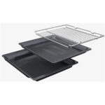 Bosch HBG7784B1 60cm Series 8 Pyrolytic Electric Built in Single Oven With Air Fry Function In Black - Image 4