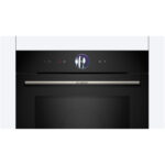 Bosch HMG7764B1B Series 8 Pyrolytic Electric Built in Single Oven with Microwave and Air Fry Function in Black - Image 4